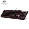 Official Sale! MOTOSPEED CK104 Gaming Wired Mechanical Keyboard 104 Keys Real RGB Blue Switch LED Backlit Anti-Ghosting for Game