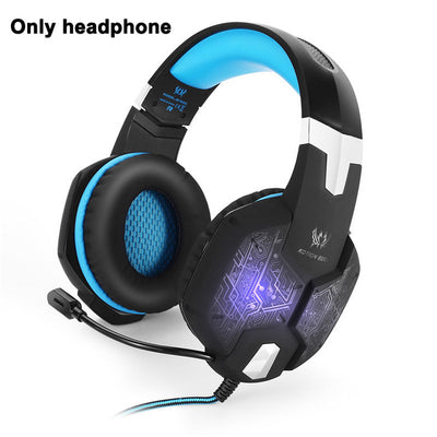 3.5mm Gaming Headphone  Gaming Headset Casque Gamer Stereo Headphone With Microphone Mic Led light Game Headsets For PC Computer