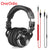 Oneodio Professional Studio Headphones DJ Stereo Headphones Studio Monitor Gaming Headset 3.5mm 6.3mm Cable For Xiaomi Phones PC