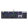 Official Sale! MOTOSPEED CK104 Gaming Wired Mechanical Keyboard 104 Keys Real RGB Blue Switch LED Backlit Anti-Ghosting for Game