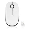 Jelly Comb 2.4G USB Wireless Mouse for Laptop Ultra Slim Silent Mouse For Computer PC Notebook Office School Optical Mute Mice