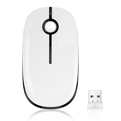 Jelly Comb 2.4G USB Wireless Mouse for Laptop Ultra Slim Silent Mouse For Computer PC Notebook Office School Optical Mute Mice