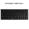 Ajazz AK33 82 keys mechanical keyboard RGB backlight Russian / English layout, blue / black switch gaming keyboard