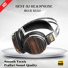 New Original MSUR N650 Wooden Metal Hifi Music DJ Headphone Headset Earphone With Beryllium Alloy Driver Portein Leather